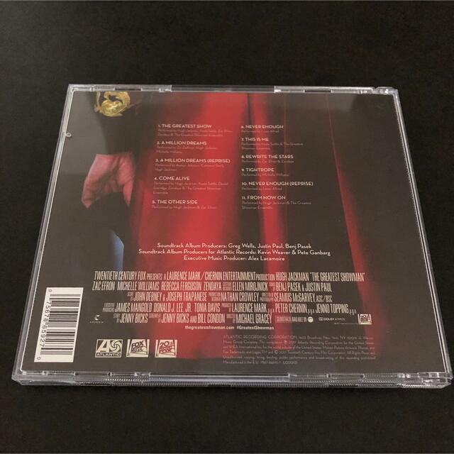 THE GREATEST SHOWMAN   CD エンタメ/ホビーのCD(映画音楽)の商品写真