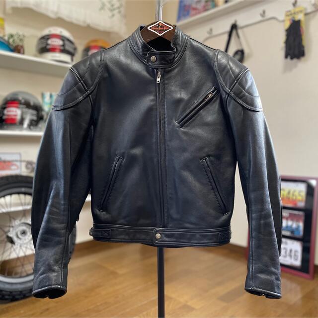 ☆KADOYA カドヤ シングルライダース 牛革 レザージャケット ブラック
