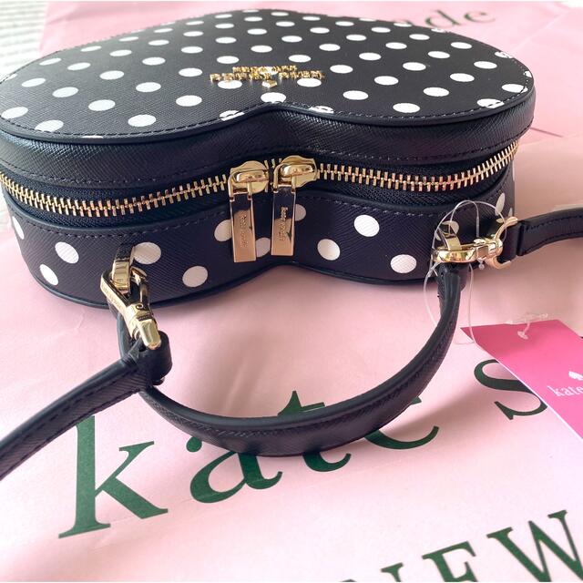 kate spade new york(ケイトスペードニューヨーク)のkate spade最新作♪ハート型ミニショルダーバッグ♡ドットケイトスペード レディースのバッグ(ショルダーバッグ)の商品写真