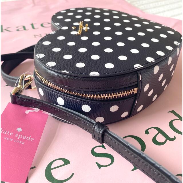 kate spade new york(ケイトスペードニューヨーク)のkate spade最新作♪ハート型ミニショルダーバッグ♡ドットケイトスペード レディースのバッグ(ショルダーバッグ)の商品写真