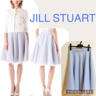 ジルスチュアート(JILLSTUART)のチュールスカート(ひざ丈スカート)