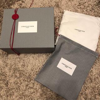クリスチャンディオール(Christian Dior)のDIOR ディオール　空箱　ギフトボックス　巾着(ラッピング/包装)