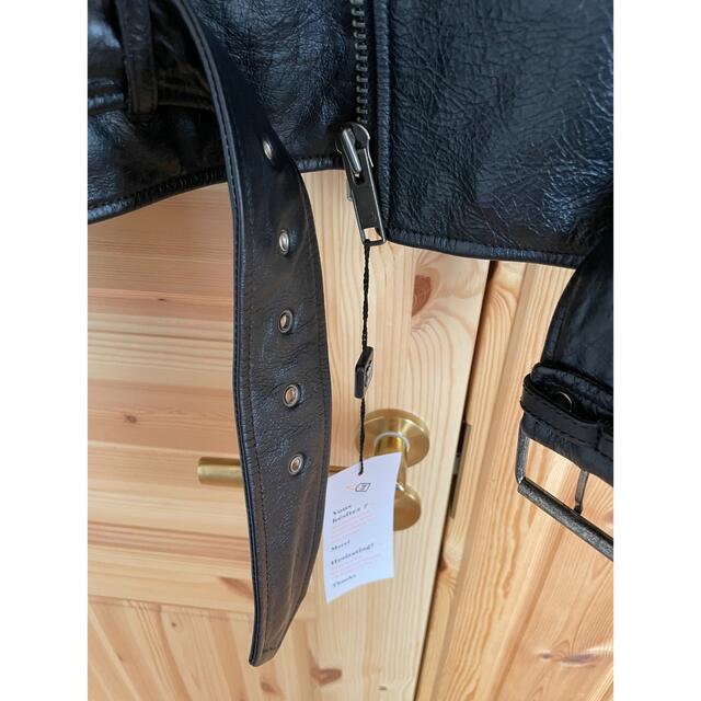BALENCIAGA - 新品未使用。バレンシアガ ライダースジャケットの BALENCIAGA - 新品未使用。バレンシアガ ライダースジャケットの