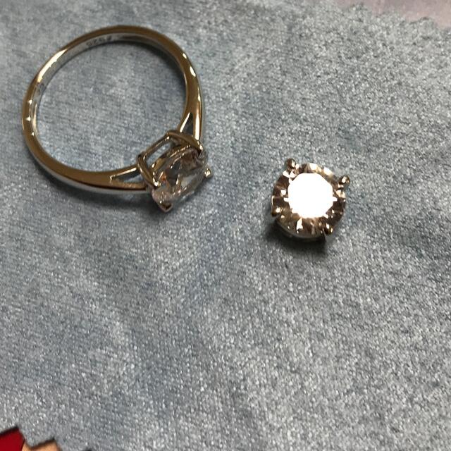 ダイヤモニーク　指輪とペンダントヘッドのみ レディースのアクセサリー(リング(指輪))の商品写真