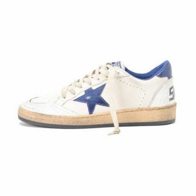 DEUXIEME CLASSE(ドゥーズィエムクラス)のお値下げ◇新品【GOLDEN GOOSE】BALL STAR BLUE レディースの靴/シューズ(スニーカー)の商品写真