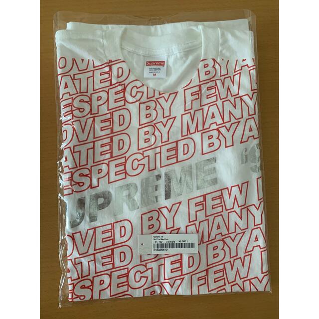 白M Supreme Respected Tee