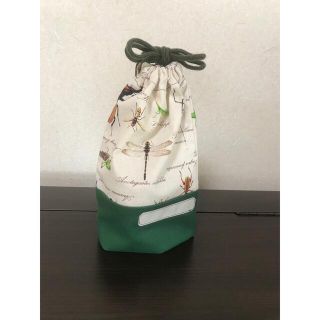 【虫柄】コップ袋&歯ブラシ袋(外出用品)