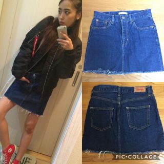 マウジー(moussy)のmoussy♡デニムスカート(ミニスカート)