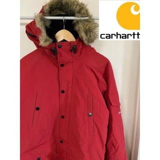 カーハート(carhartt)の【希少】Carhartt カーハート マウンテンジャケット レッド 古着(マウンテンパーカー)