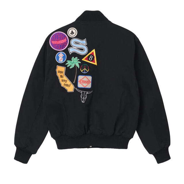 stussy SOUVENIR STADIUM BOMBER スタジャン - coastalcareeracademy.com