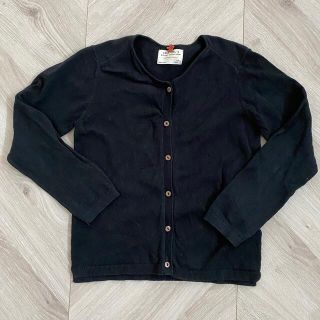 ザラキッズ(ZARA KIDS)の128 130 カーディガン　ZARA ガールズ　黒　(カーディガン)