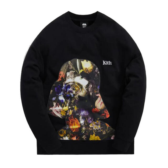 Kith Star Wars Floral Vader  Black X XLメンズ