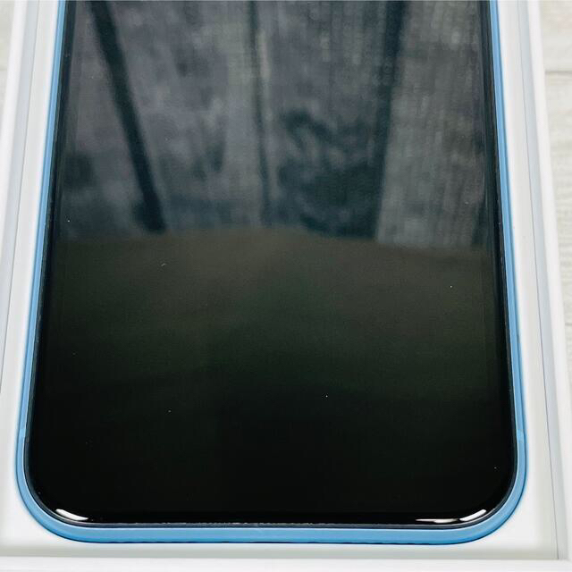 Apple(アップル)の【✨美品✨】 iPhoneXR ブルー 128GB スマホ/家電/カメラのスマートフォン/携帯電話(スマートフォン本体)の商品写真