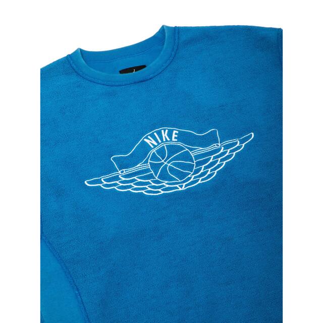 ●日本正規品● 新品　Jordan Union Crewneck スウェット　青XXL