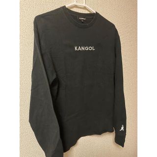 カンゴール(KANGOL)のKANGOL カンゴール ロンT ブラック Mサイズ(Tシャツ/カットソー(七分/長袖))