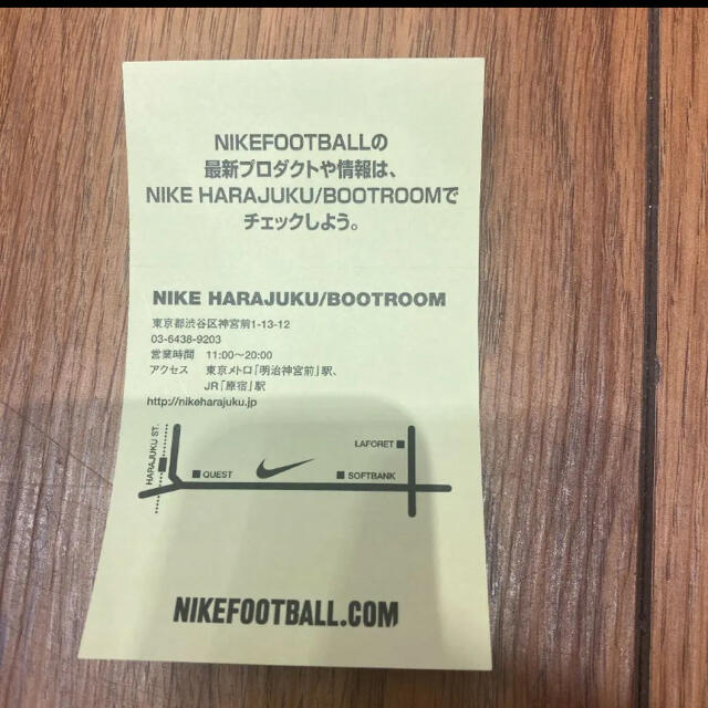 NIKE(ナイキ)の新品 NIKE フットボール ステッカーセット デッドストック メンズのファッション小物(その他)の商品写真