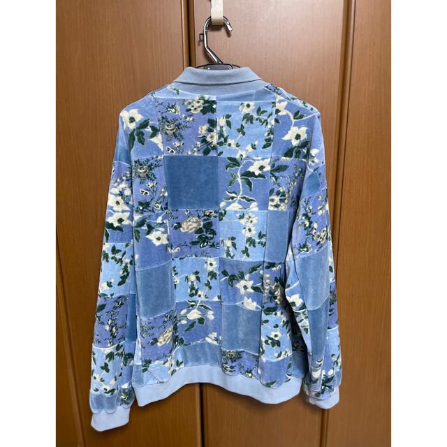 Supreme - supreme floral patchwork velour l/s poloの通販 by ゆー