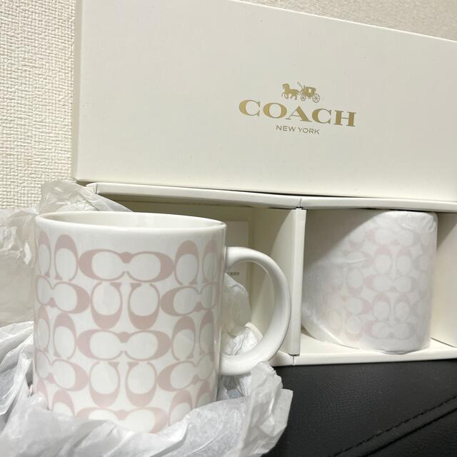 COACH(コーチ)の新品未使用　coach マグカップ インテリア/住まい/日用品のキッチン/食器(グラス/カップ)の商品写真