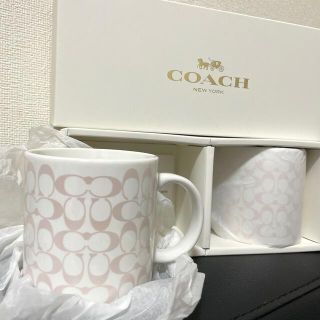 コーチ(COACH)の新品未使用　coach マグカップ(グラス/カップ)