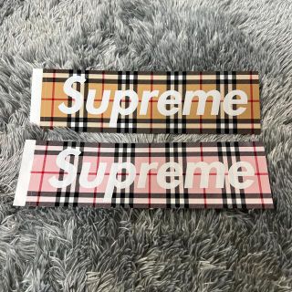 バーバリー(BURBERRY)のsupreme x burberry sticker (その他)