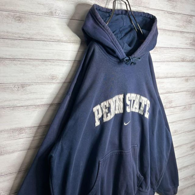 【入手困難!!】ナイキ ✈︎刺繍ロゴ PENN STATE アーチロゴXL(LL