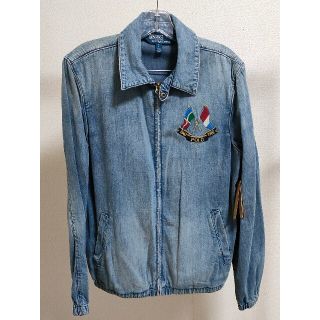 【S】POLO CROSS FLAG DENIM JACKET