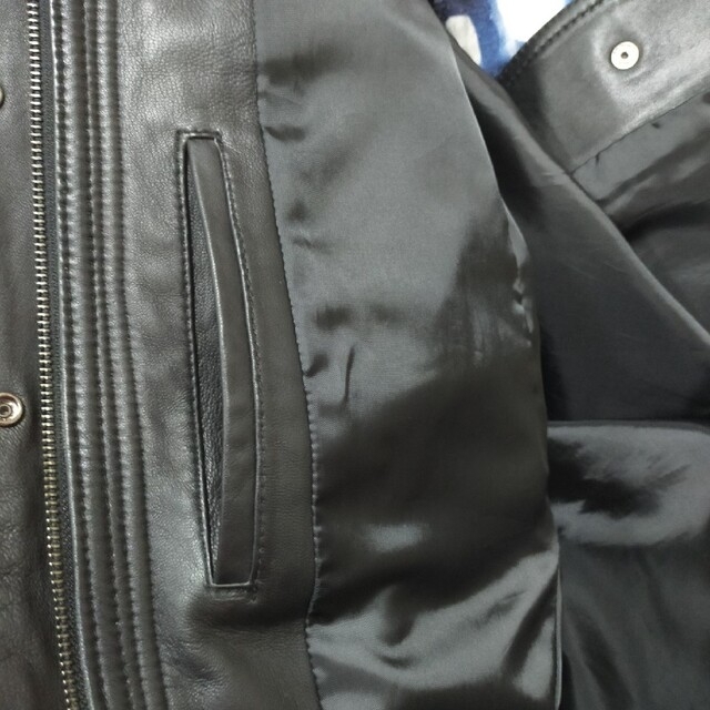UNTITLED(アンタイトル)のライダース　羊皮　ジャケット メンズのジャケット/アウター(レザージャケット)の商品写真