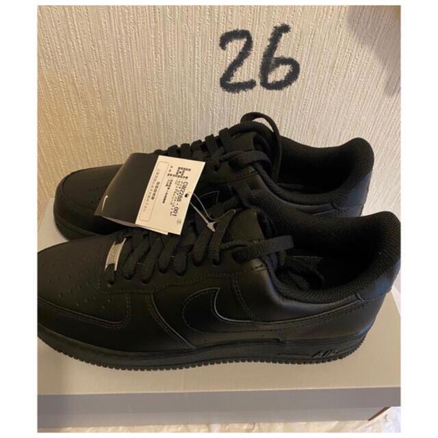 NIKE ナイキ エアフォース 1 ’07 Air Force one ブラック