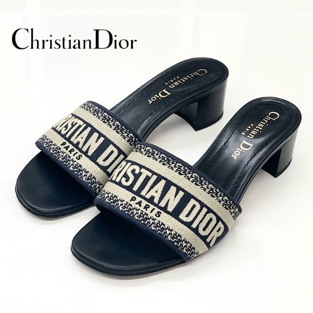 靴 ミュール サンダル フラットシューズ Dior クリスチャンディオール www.nuevaalianzapuebla.org.mx