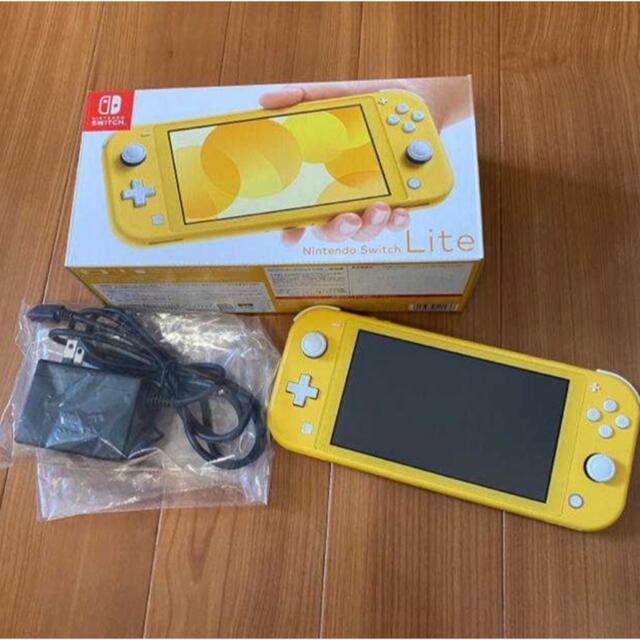 から厳選した 任天堂 - イエロー Lite 任天堂Switch 携帯用ゲーム機 通常価格 Nintendo Switch イエロー 本体 ライト Lite その他