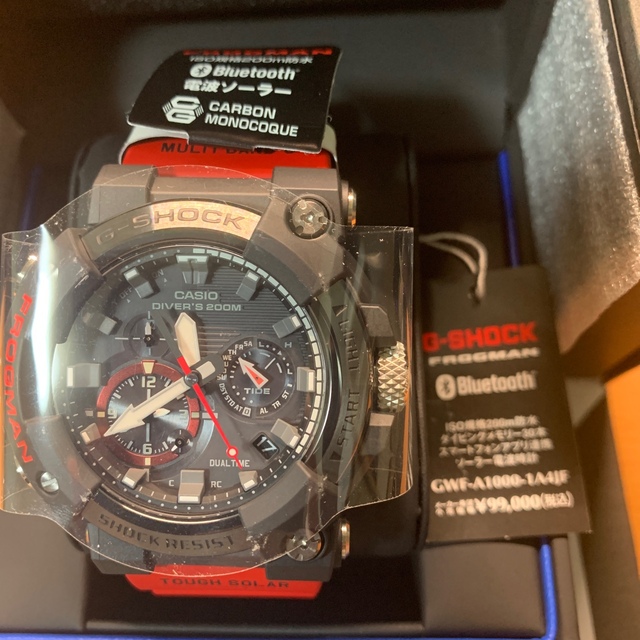 G-SHOCK FROGMAN 電波ソーラー GWF-A1000-1A4JF