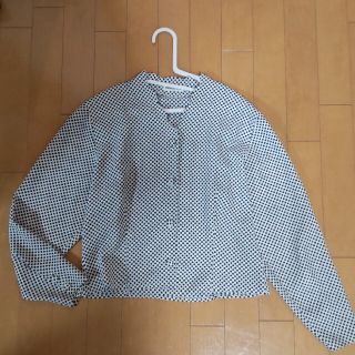 ザラ(ZARA)の【美品】ドットブラウス(シャツ/ブラウス(長袖/七分))