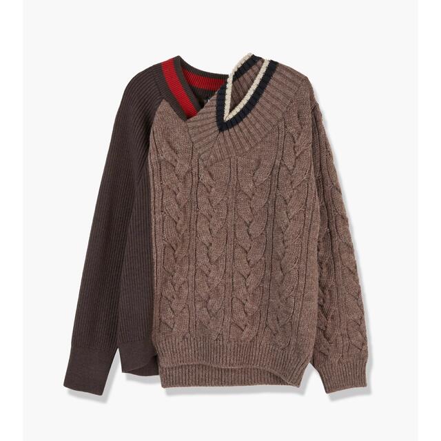 贈り物 kolor 22aw レイヤードニット サイズ1 ilam.org