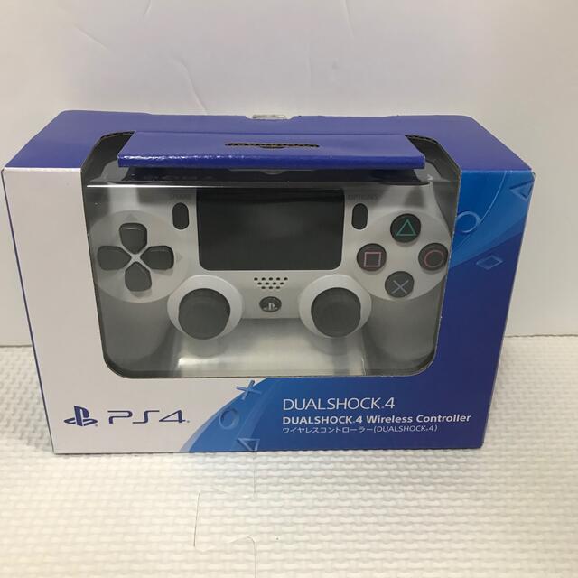 ゲームソフト/ゲーム機本体【新品】DUALSHOCK4 ワイヤレスコントローラー　ホワイト