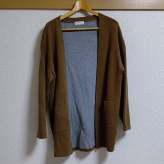 バックナンバー(BACK NUMBER)の(古着) カーディガン ブラウン(カーディガン)