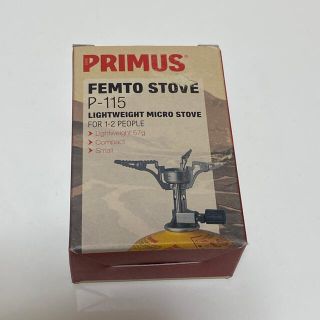 イワタニ(Iwatani)の【新品未使用】プリムス　P-115　PRIMUS バーナー シングルバーナー(ストーブ/コンロ)