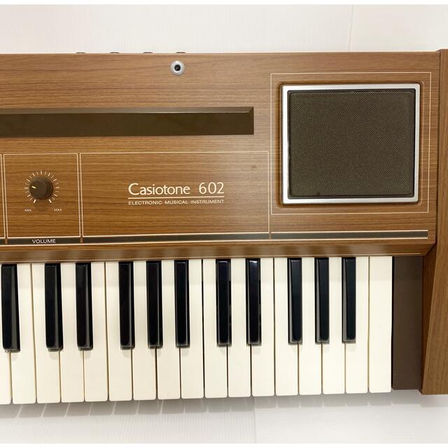 CASIO(カシオ)の【極上品】希少CASIO CT-602 カシオトーン　シンセサイザー 楽器の鍵盤楽器(キーボード/シンセサイザー)の商品写真