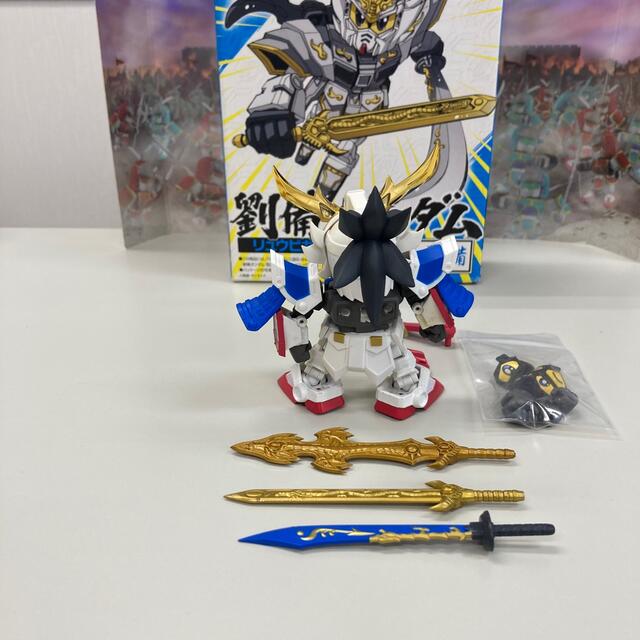 三国伝 劉備 ガンダム SDX SD BB戦士 合計2個 エンタメ/ホビーのおもちゃ/ぬいぐるみ(模型/プラモデル)の商品写真