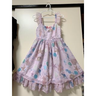 アンジェリックプリティー(Angelic Pretty)のロリータジャンパースカート(ひざ丈スカート)