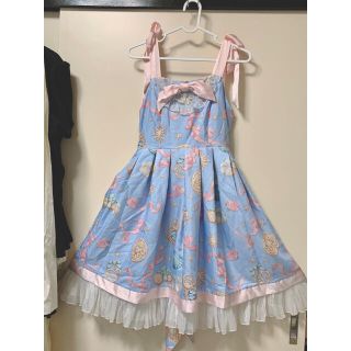 アンジェリックプリティー(Angelic Pretty)のロリータジャンパースカート(ミニスカート)