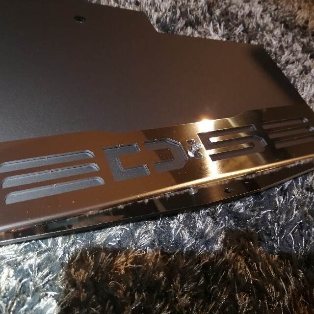 デリカD5 マッドフラップ(反射シート付)後期型専用 SUS304 #400