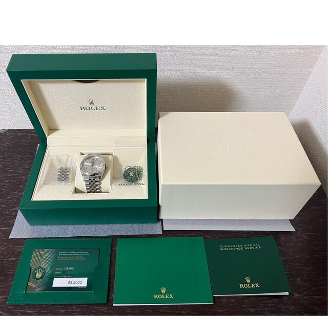 ROLEX(ロレックス)の【未使用品】ロレックス デイトジャスト 36 126200  国内正規品  メンズの時計(腕時計(アナログ))の商品写真