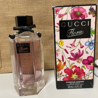 グッチ(GUCCI)のGUCCI Flora バイグッチゴージャスガーデニア オードトワレ 100ml(香水(女性用))