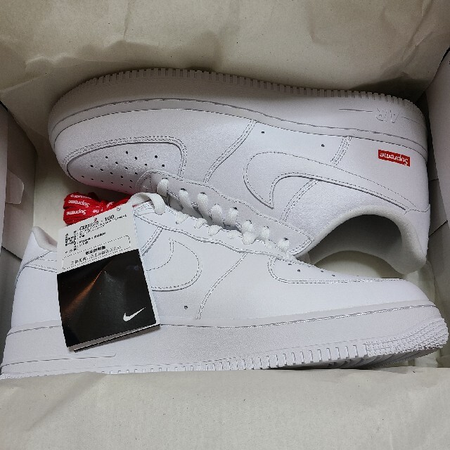 27.5cm Supreme NIKE air force 1 White