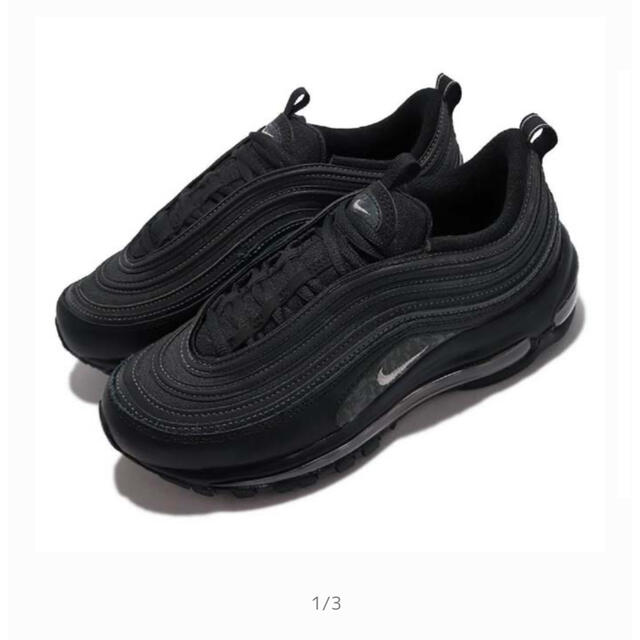 NIKE AIRMAX97 オールブラック 22.5 新品未使用