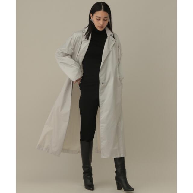 seya petrol long trench coat