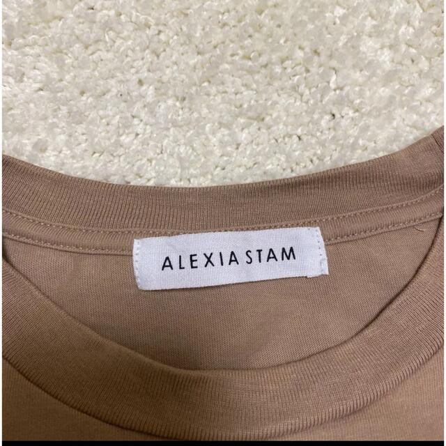 ALEXIA STAM(アリシアスタン)のalexiastam レディースのトップス(Tシャツ(半袖/袖なし))の商品写真