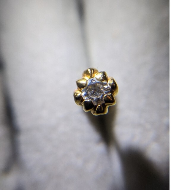 Chrome Hearts(クロムハーツ)のCHROME HEARTS ダイヤ ピアス 22K メンズのアクセサリー(ピアス(片耳用))の商品写真