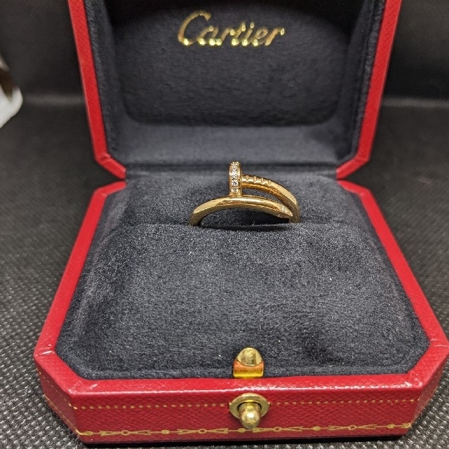 【訳あり】 Cartier - Cartier ジュストアンクル 59 PG ダイヤ リング リング(指輪)