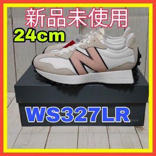 ニューバランス(New Balance)のnew balance ニューバランス WS327LR ホワイト/ピンク 24(スニーカー)